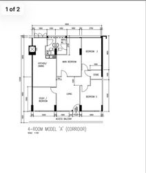 Blk 153 Yung Ho Road (Jurong West), HDB 4 Rooms #577249491